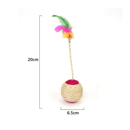 Sisal Scratching Ball