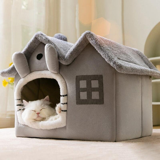 Winter Foldable Cat House